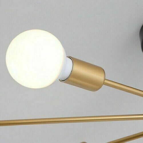 Modern Sputnik Chandelier Light Semi Flush Ceiling Lamp Fixture shops