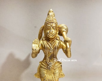 ハヌマーン像、猿神、10.5インチ、宗教的および精神的な贈り物、インド