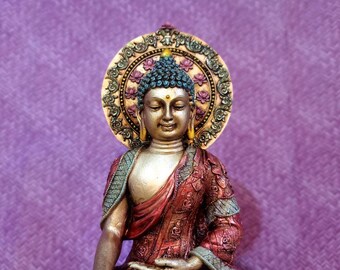 27CM Lord Buddha idol, Buddha statue, Handmade Carved Engraved Statue, Lord Buddha Statue, Gautam Buddha Sculpture, Siddhattha, Room Decor
