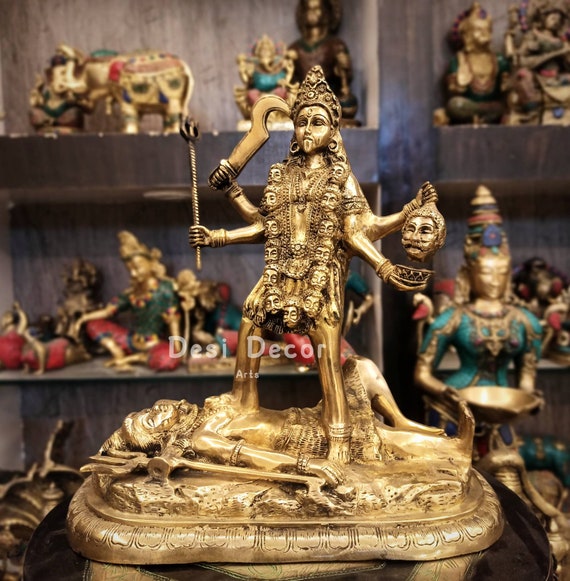 12 Maha Kali Statue, Goddess Kali Maa, Kalika, Kaliparvati Shiva ...