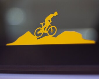 Mountain Bike Decal | Trail Decal | Mountain Bike Sticker | Trail Shredding Sticker