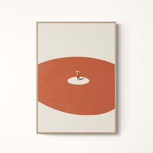 Ellos no pueden llegar a usted: póster mate de calidad de museo, arte de pared de collage, impresión de arte abstracto de papel de archivo