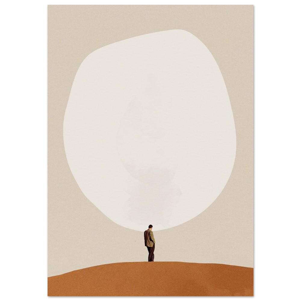 Overthinking - Museum-quality Matte Poster, Collage Wall Art, Archive ...