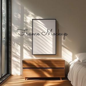 Vertikal rammodell: 2x3 PSD-mall, dramatisk belysning (digital nedladdning)