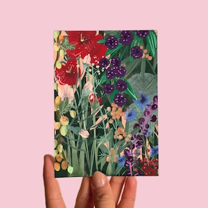 Postal n.° 41 Arte, Sin título, Botánica, botánica, plantas, flores, jardín, obra de arte digital