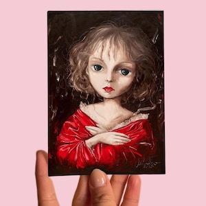 Carte postale n° 61 Art, huile sur toile