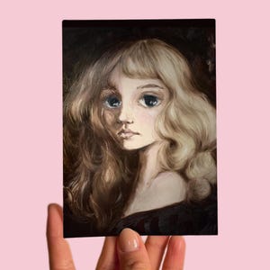 Carte postale n° 62 Art, huile sur toile