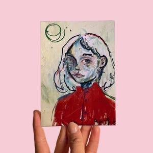 Carte postale n° 20 Art, Sans titre X, Huile sur toile