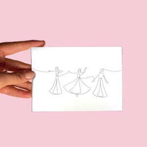 Carte postale n° 21 Art, Lezginka #1 Tchétchène
