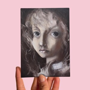 Carte postale n° 34 Art, huile sur toile