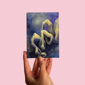 Carte postale n°103 Art, Alien, Gouache