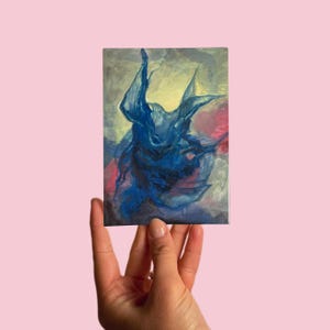Carte postale n°104 Art, Alien, Gouache