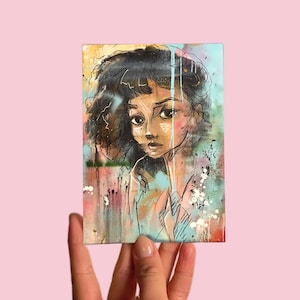 Cartolina n. 15 Arte, Senza titolo, Acrilico su tela