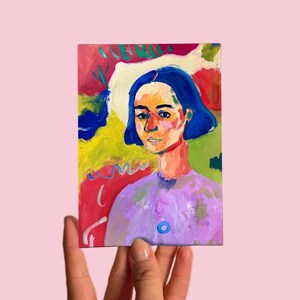 Carte postale n° 24 Art, Maison, Gouache sur papier