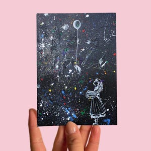 Carte postale n° 53 Art, acrylique sur toile