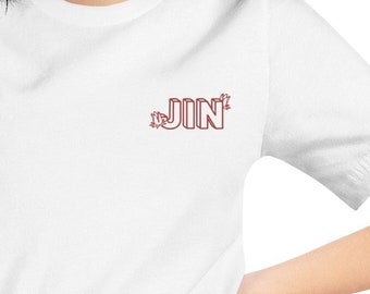 Jin Birth Flower T-shirt | Moonchild Market