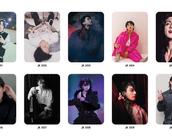 Jungkook/jk 'never Let Go' Wev Raffle Photocard Set - Etsy