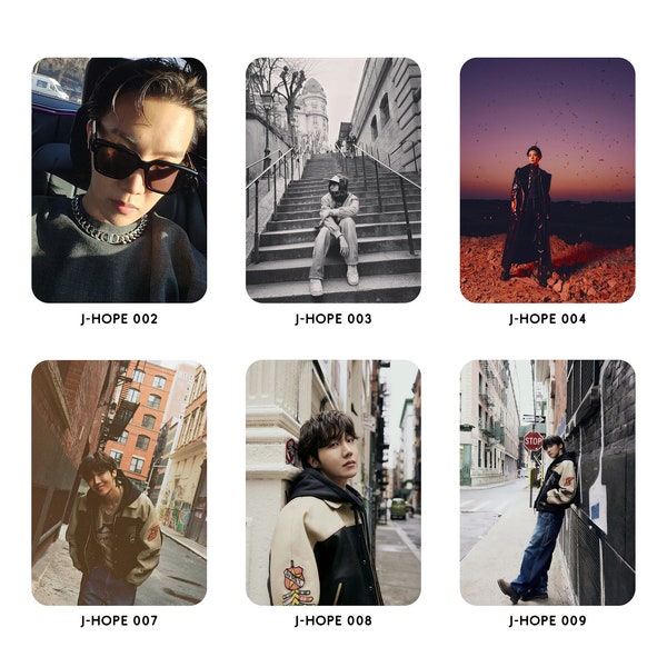 BTS J-Hope Hobi Photocards | Moonchild Market