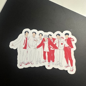 OT7 Opening Outfits Sticker | Moonchild Market