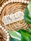Yet to Come Birth Flower Air Freshener | Moonchild Market