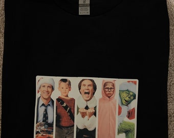 Camisa navideña retro