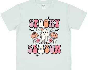 Linda camiseta de fantasma de la temporada espeluznante