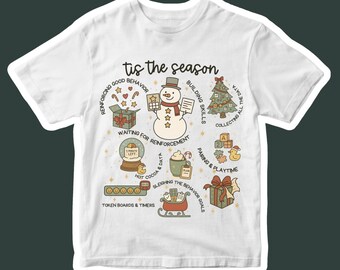 Camiseta navideña ABA "Tis the Season"