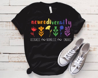 Camiseta de neurodiversidad - Camiseta de aceptación del autismo