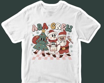 Camiseta navideña ABA Crew