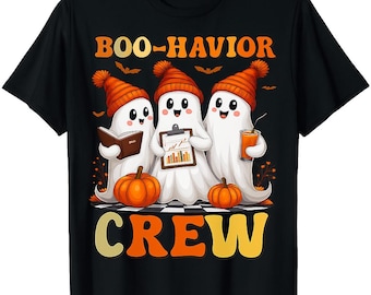 Camiseta fantasma de Boo-Havior Crew