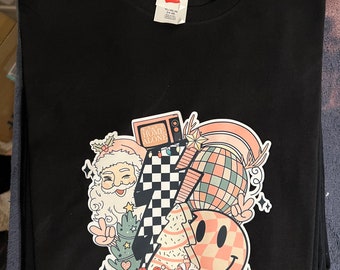 Camisa navideña retro