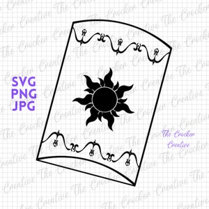 Drijvende lantaarn gesneden bestand | Magische SVG | Bijpassende familiereis shirts | Raponsje SVG | Prinses Verjaardag | Gelukkigste plek digitale download