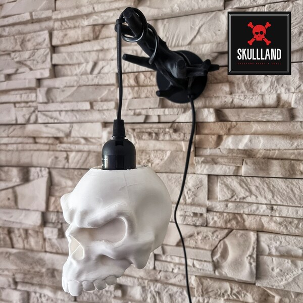 WAND Lampe Head of Skelett | SKULL