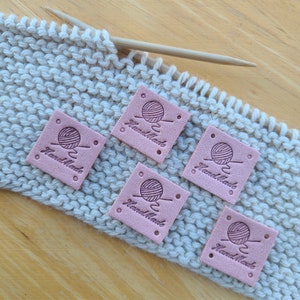 Hand Made Labels, Knitting tags, Crochet tags.