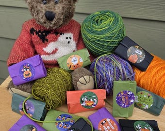 2025 Adorably Spooky Halloween Stitch Marker Advent Calendar, Knitting and Crochet Gifts