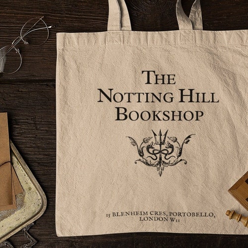 Notting Hill Shopping Bag Canvas Eco Handbag Tote Reusable Etsy