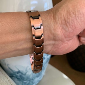 Beautiful Solid Copper Magnetic bracelet 22 Max magnets Balance Energy Power Restore Calm Joy Holiday Gift for men women