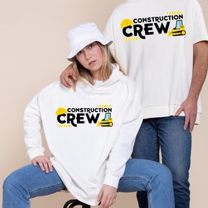 Geburtstags-Svg Bau-Crew, Kinder-Geburtstag-Svg, passende Freunde svg, Baumaschinen-Svg, Geburtstagsfamilie, Bagger-Svg