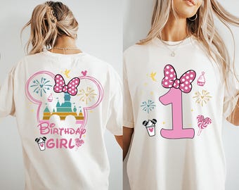 Disney Family Birthday SVG, Disney Birthday Girl Shirt Svg, Disney Birthday Boy Png, Disney Birthday Squad, Mickey Minnie, Mickey Kids Party