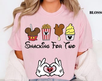Snacking For Two Svg Png, Pregnancy Announcement Png, Pregnant Disney Png, Mom Life, Shirts For Women, Magical Kingdom Svg, Instant Download