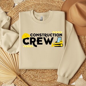 Construction Birthday Svg, Construction Crew Svg, Kids Birthday Svg, Matching Friends Svg, Construction Svg, Birthday Family, Excavator Svg