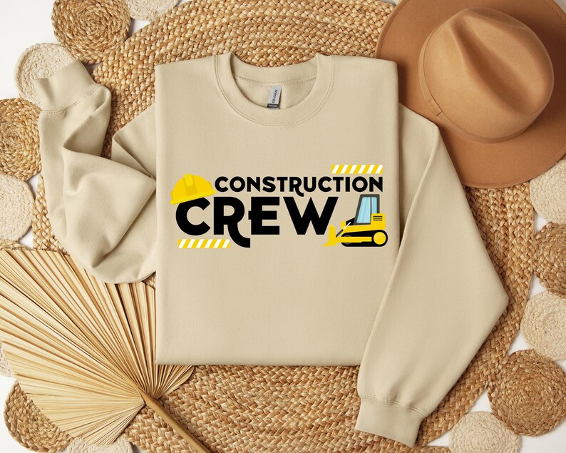 Construction Birthday Svg, Construction Crew Svg, Kids Birthday Svg, Matching Friends Svg, Construction Svg, Birthday Family, Excavator Svg