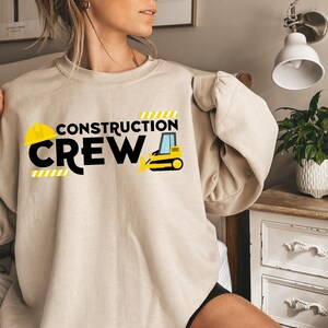 Construction Birthday Svg, Construction Crew Svg, Kids Birthday Svg, Matching Friends Svg, Construction Svg, Birthday Family, Excavator Svg