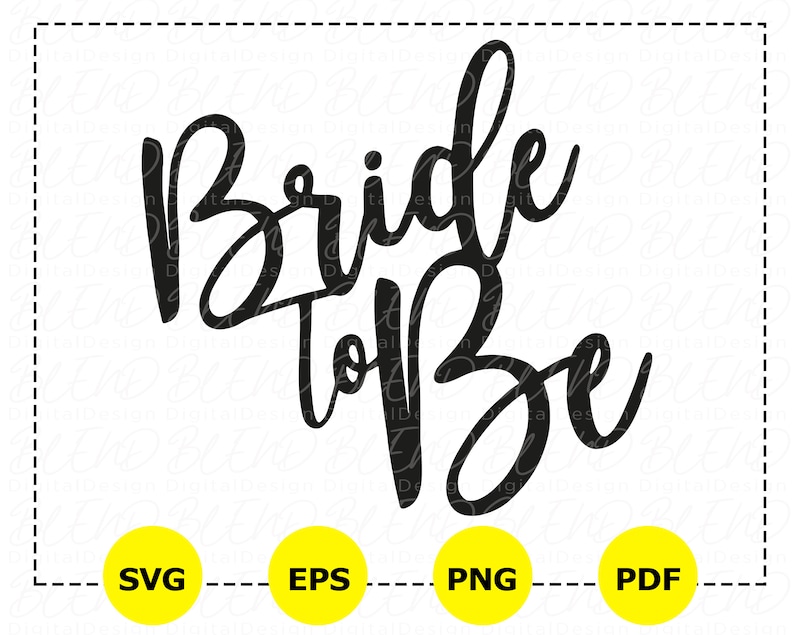 Bride To Be Svg , Bride cutfile, Svg Cricut cut file, Cake topper, Silhouette cut file, Instant download, Ring svg, Engaged svg, Bride to be image 1