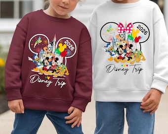 Disney Trip 2026 Couple Png, Disney Vacation Png, Castle Png, Mouse and Friend Png, Magical Kingdom Png