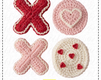 Valentine XOXO Png, Latch Hook Yarn XOXO Png, Valentine's Day Love Png, Faux Yarn Crochet Love Png, Trendy Valentine Png