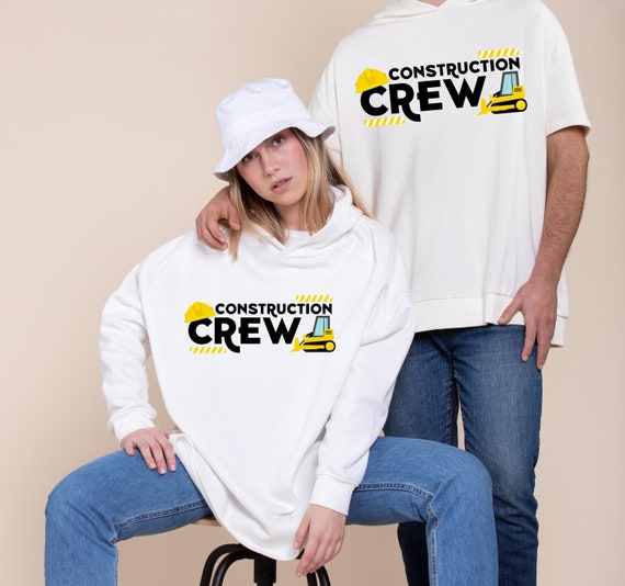 Construction Birthday SVG, Crew Matching Friends, Excavator (Digital Download)