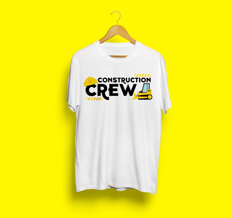 Construction Birthday Svg, Construction Crew Svg, Kids Birthday Svg, Matching Friends Svg, Construction Svg, Birthday Family, Excavator Svg