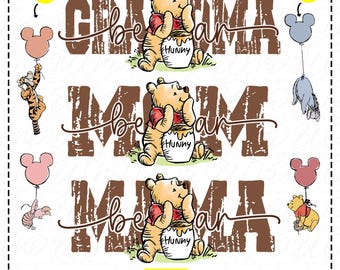 Mamma Orsa Png, Mamma Orsa Png, Nonna Orsa Png, Regalo per la Festa della Mamma, Regalo per la Festa della Mamma di Winnie the Pooh, Nonna Orsa Png, Mamma Carina Png