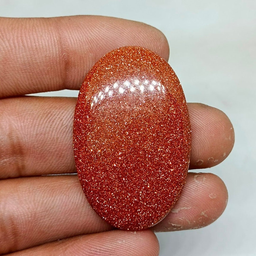 Red Sun Sitara Gemstonered Sun Sitara Cabochon Gemstonesun Sitara Loose Stoneshining Sun